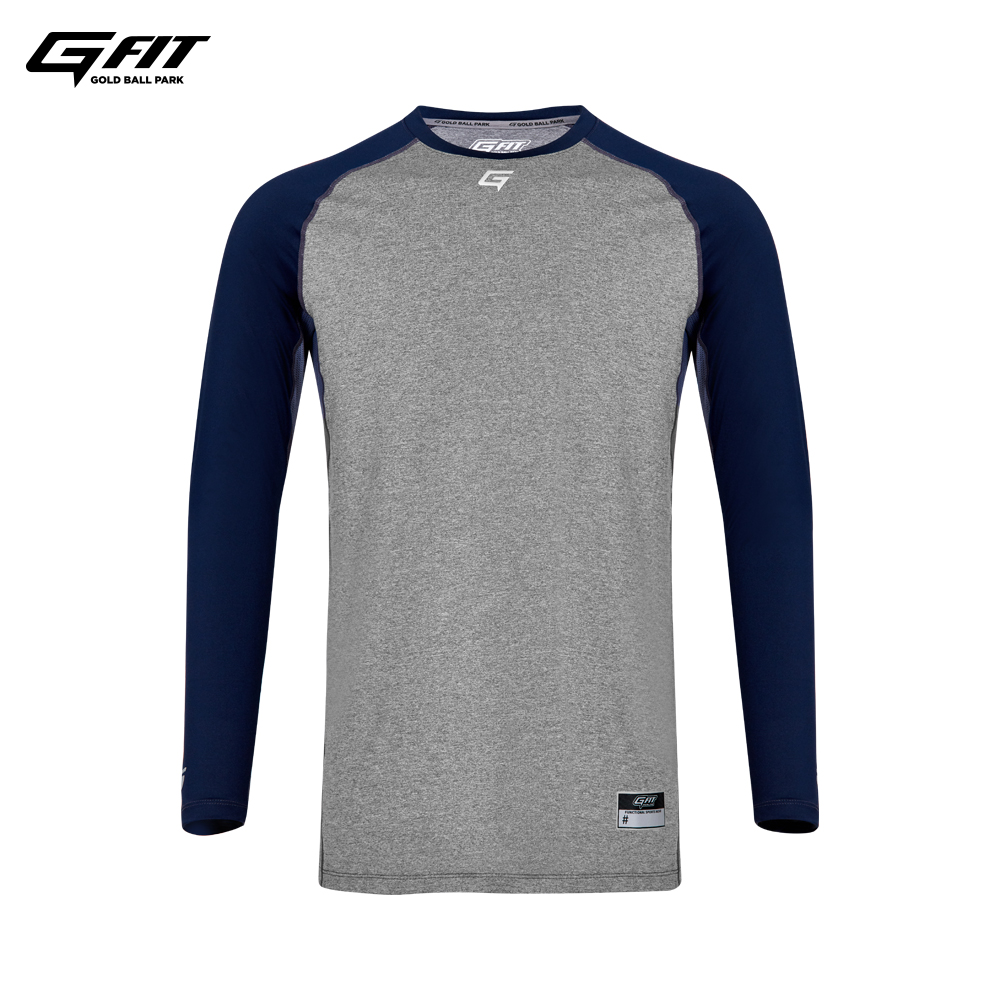 골드 슈프림 긴팔 언더셔츠 네이비