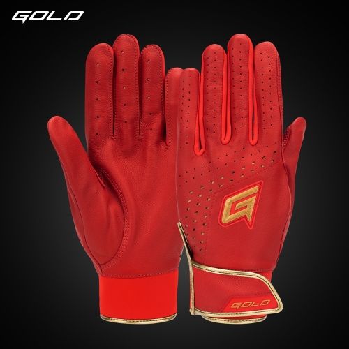 골드 슈프림 배팅장갑 레드