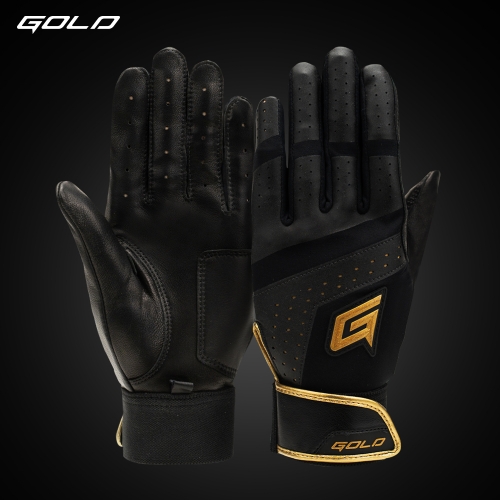 골드 로얄 배팅장갑 블랙