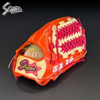 구보타 슬러거 야구 글러브 (내야 글러브 KBO 선수모델 김태진 L7 F.ORANGE/CAMEL)