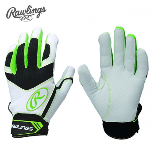 롤링스 EXCLBG 배팅장갑 화이트/라임