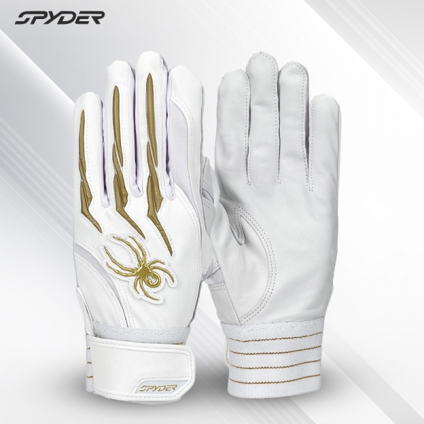 스파이더 트루핏 배팅장갑 화이트