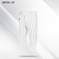 골드 야구바지 농군 스트라이프