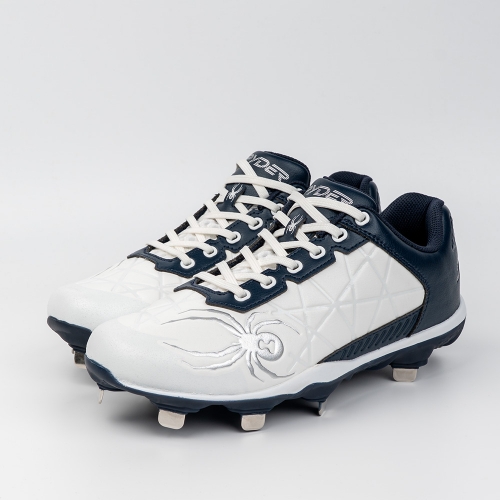 스파이더 야구화 PROHEEL STEEL V3 일체형 징스파이크 네이비